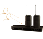 SHURE BLX188E/MX53 M17 - презентационная радиосистема с двумя головными микрофонами MX153