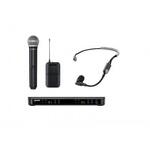 Радиосистема SHURE BLX1288E/SM35 M17 662-686 MHz двухканальная с головным микрофоном SM35 и ручным передатчиком SM58