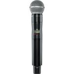 SHURE AD2/SM58 G56 470-636 MHz Ручной передатчик системы Axient Digital с капсюлем SM58. RTD