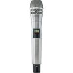 SHURE AD2/K8N G56 470-636 MHz Ручной передатчик системы Axient Digital с капсюлем KSM8. Цвет никель.