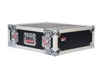 GATOR G-TOUR 4U -рэковый флайт-кейс, 4 U, ,дерево,черный, вес 12,99кг