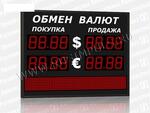 Уличные табло курсов валют РусИмпульс Импульс-308-2х2xZ4-S8x64