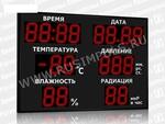 Метеотабло уличное РусИмпульс Импульс-215-D15x18xN6-TPWRd