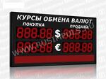 Уличные табло курсов валют РусИмпульс Импульс-313-2x2xZ5-S8x112