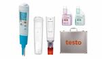 Testo pH метр Testo 206 pH2 с электродом для измерения в полутвердых средах в комплекте с кейсом и буферными растворами 0563 2066