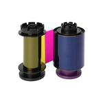 Evolis RT4F010EAA, цветная ретрансферная лента YMCK 500 отпечатков