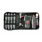 LAN-PRO-L/TPK-POE-8R Lanmaster Кабельный тестер с измерением длины трассировкой определением POE в комплекте с 8 ответными частями