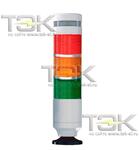 MP8G-B300-RYG Колонна светосигнальная 86мм, 3 LED модуля пост./мигающ. свечения: красный, жёлтый, зелёный + зуммер; 12...24V AC/DC AUTONICS H6300008389