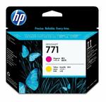 Головка печатающая HP 771 quot;CE018Aquot;, пурпурный, желтый