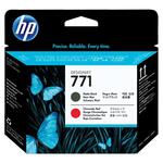 Печатающая головка Hewlett Packard CE017A (HP 771) Matte Black / Chomatic Red