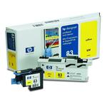 Печатающая головка Hewlett Packard C4963A (HP 83) Yellow