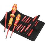 Набор отверток изолированных PH PZ PZ/S TX SL Wera Kraftform Kompakt VDE Torque 1,2 - 3,0 Nm extra slim 1 WE-135906