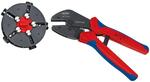 Обжимные клещи с магазином для смены плашек MultiCrimp® KNIPEX 97 33 02 KN-973302