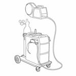 Тележка ESAB 2-х роликовая Trolley 2 Mig 4000i/5000i