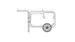Тележка ESAB Site TOW For KHM 595 2-х колесная