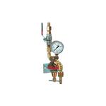 Редуктор GCE HF-Set S100+GVA90 Пропан;20 м3/час;-/4бар; вх.G1/2quot;LH,вых.G3/quot;LH+ниппель11мм