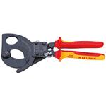 Кабелерез с трещоткой Knipex, 280 мм {KN-9536280}