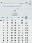 Метчик tr32,0 х 6,0 м/р.р6ам5 для трапецеидальной резьбы din 103 quot;cnicquot; (шт), 52180