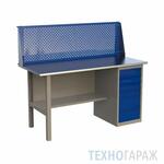 ML Верстак 1600 ML-6 с экраном , производитель Wellmet , серия Верстаки MasterLine ML Верстак 1600 ML-6 с экраном , производитель Wellmet , серия Верстаки MasterLine