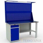 Верстак PROFI WT160.WD2/F1.021 , производитель Промет , серия Верстаки PROFI