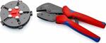 Клещи Knipex MultiCrimp, обжимные, KN-973302, красный, синий Клещи Knipex MultiCrimp, обжимные, KN-973302, красный, синий