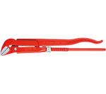 Ключ трубный рычажный KNIPEX 8320020 губки под углом 45°