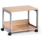 Durable D3710-124 Многофункциональная офисная тележка с двумя полками, 600 x 477 x 432 мм