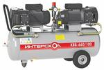 Компрессор безмасляный Интерскол КВБ-660/100, 100 л, 2.05 кВт
