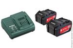 Metabo - Basic-Set 4.0 (2 акк 4.0Ач 18В+ЗУ ASC 30-36) (685050000)