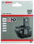 Аккумулятор для электроинструмента Bosch (Ni-Mh, 12В, 2Ач) TopON PN: 2 607 335 684 TOP-PTGD-BOS-12-2