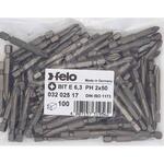 Набор крестовых бит Felo Phillips PH2х50 мм 100 шт. 032 025 17
