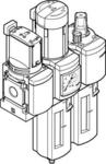 Блок подготовки воздуха, комбинация Festo MSB6N-1/2:C3J4M1-WP
