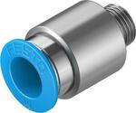 Штуцер цанговый с внутренним шестигранником Festo QS-G1/8-10-I-100 (комплект 100 шт)