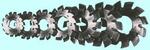 Фреза m 6,0 (комплект из 8шт) 110х32мм р6м5 20 град, z=11 (компл) Без тм, 15137