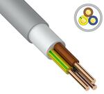 Кабель силовой NUM-J (NYM) 3x4 мм², Rexant, ГОСТ {01-8706} (100 м.)