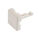 7100086526/80611498074 CLR-POE-60 Заглушка места выхода кабеля из стены 20х20 мм, цвет белый (60 шт. в упаковке) 130208-00004