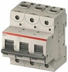 Автоматический выключатель ABB S803C 2CCS883001R0824 3-полюсный 100А (С) 25кА (4.5 мод.)