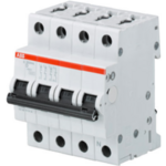 ABB Автоматический выключатель 3-полюсный с нулём 0,5 А, тип D, 6 кА S203 D0.5NA. ABB. 2CDS253103R0981