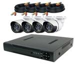 Комплект видеонаблюдения PS-Link KIT-С504HD 4 камеры
