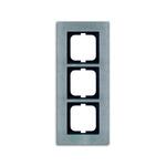 1723-826-101 Рамка Carat Глянцевый хром 3-постовая ABB 1723-826-101 Рамка Carat Глянцевый хром 3-постовая ABB