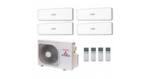 Мульти сплит-система Mitsubishi Heavy SCM80ZМ-S1 + 4xSRK25ZS-W