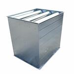 Шумоглушитель пластинчатый 1250*800 мм, L=1000 мм, оц.0,9 на шине №30