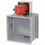 Противопожарный прямоугольный клапан КЛОП-1(60)-НО-МВ-(220) 1200*800