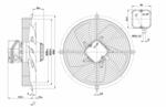 Вентилятор осевой ebmpapst S2D300AP0250