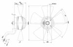 Вентилятор осевой ebmpapst A2D250AA0201