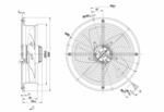 Вентилятор осевой ebmpapst W2E300CP0230