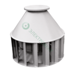 Крышный вентилятор вкрс №7,1 3 кВт 9 лопаток углеродистая сталь