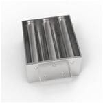 Магнитная решетка, двухрядная с очисткой 150х150х25 (5 стержней D25 мм)