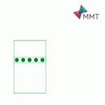 Двухрядная магнитная решетка D 250х22