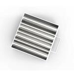 Магнитная решетка, двухрядная с очисткой 200х200х25 (7 стержней D25 мм) Магнитная решетка, двухрядная с очисткой 200х200х25 (7 стержней D25 мм)